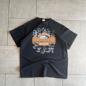 2012 San Francisco Giants World Series Champions black t-shirt
